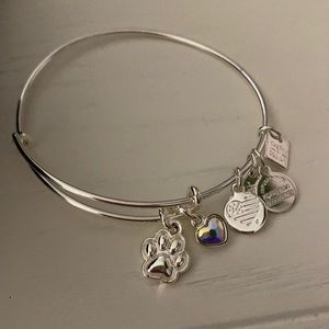 Paw print Alex and Ani Bracelet